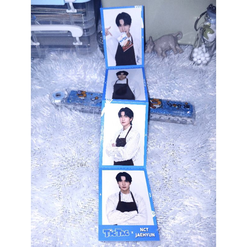PHOTOSTRIP 4CUTS JAEHYUN X TICTAC SNACK  ‼️UBAH PENGIRIMAN KE J&T/JNE‼️