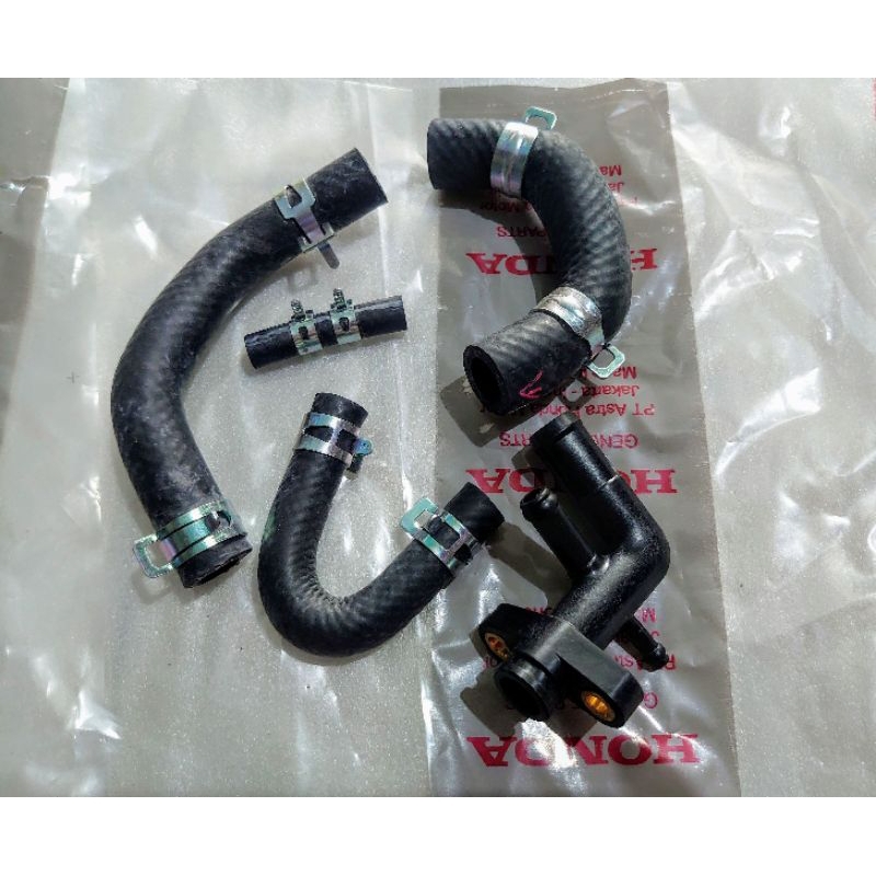 ORGINAL selang radiator set plus pipa T radiator Vario 125 KZR Vario 150 PCX 150 ADV
