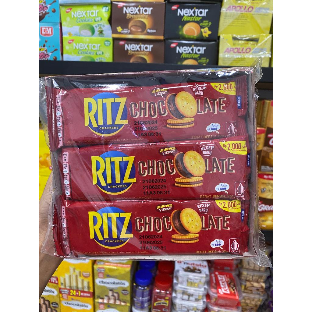 

RITZ CRACKERS CHOCOLATE 12PCS 1BOX