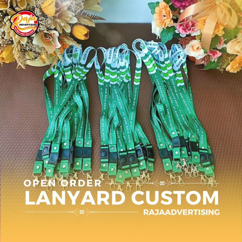 

LANYARD CUSTOM | LANYARD 1 SISI & 2 SISI