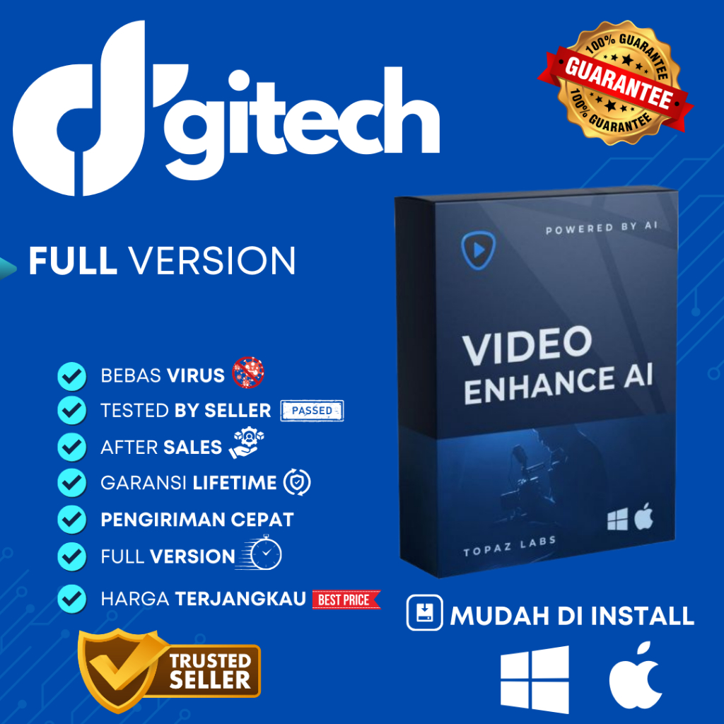 Topaz Video AI Pro – Tingkatkan Kualitas Video dengan AI