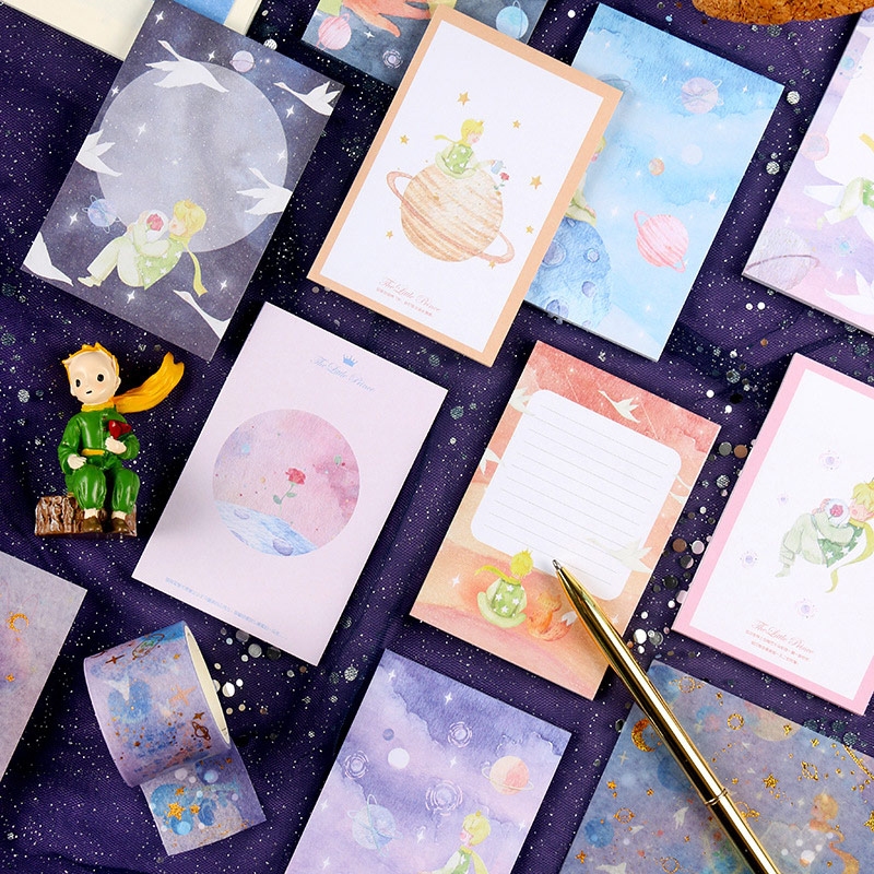 

[PANMOMO] Sticky Notes Set Little Prince In The Sky - Stick Note Memo Tempel Buku Sekolah Anak