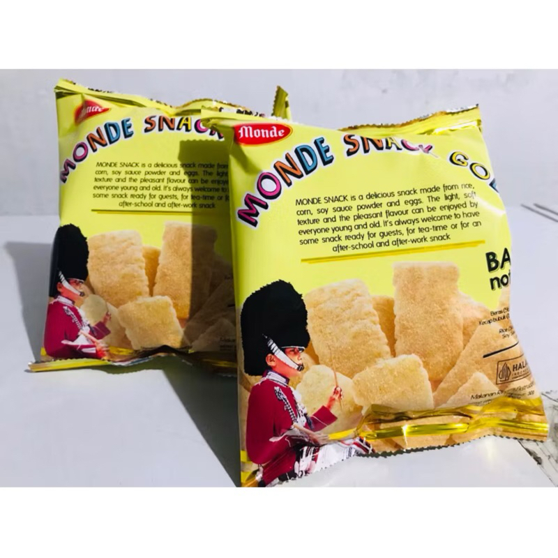 

MONDE SERENA GOLD 2 PCS X 30 GR / SNACK / CEMILAN