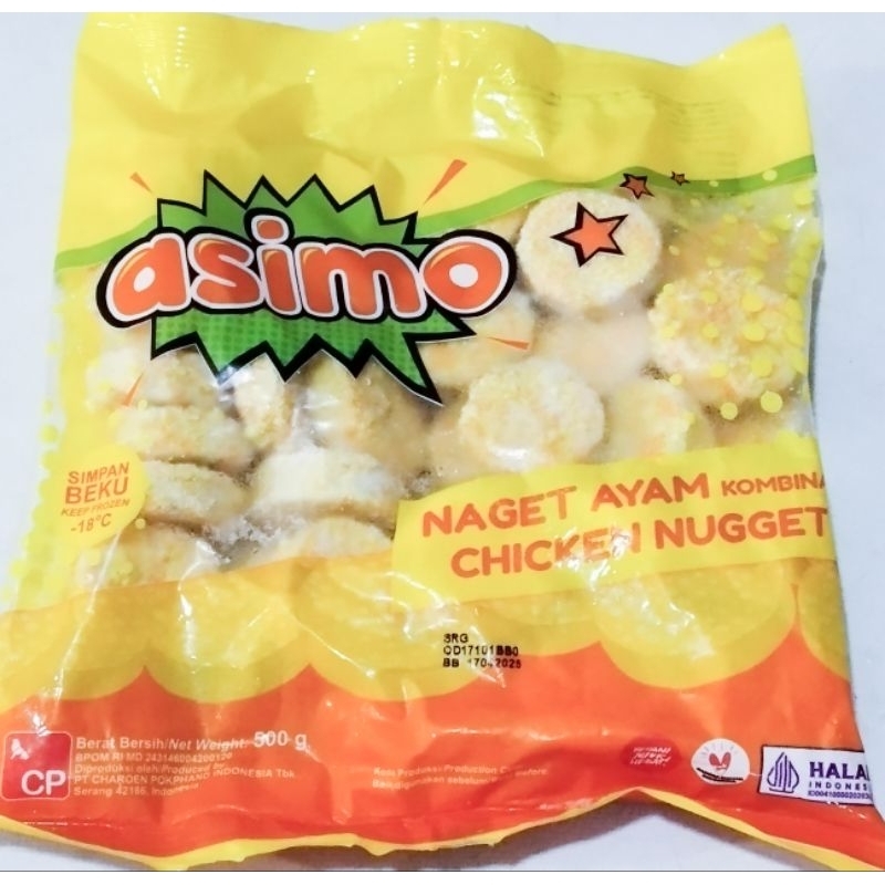 

ASIMO NAGET 500GR