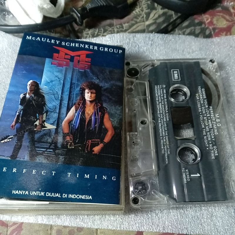 Kaset pita MSG COLLECTION  PERFECT TIMING