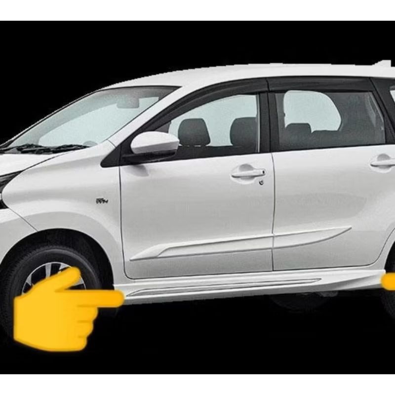 Side skirt/Body samping/cover trisplang veloz 2019-2021 original