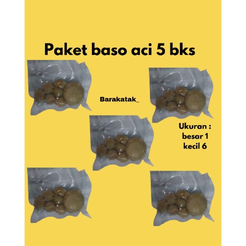 

Paket Baso aci Ayam Suwir Pedas 5 bks