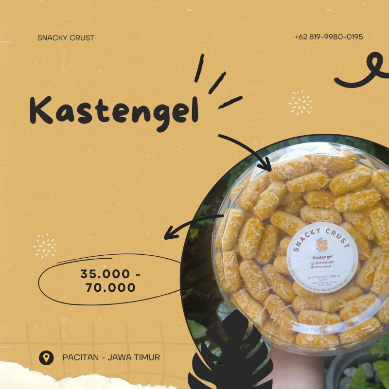 

Kastengel premium, kue kering kastengel keju berasa, lumer nyeess kue lebaran