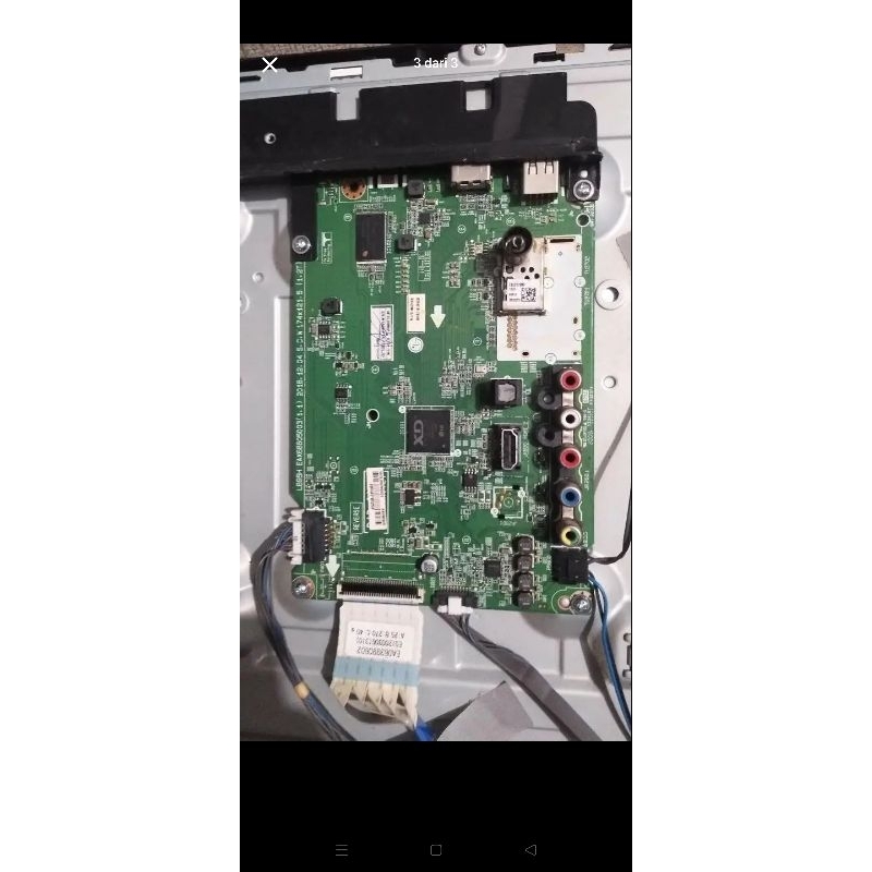 mesin tv LED LG 32 32lm550