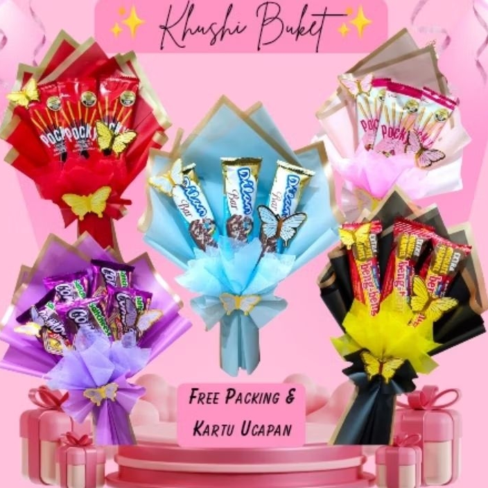 

Ssl09 Buket Bucket Kado Mini Snack Murah Promo Serba 23k