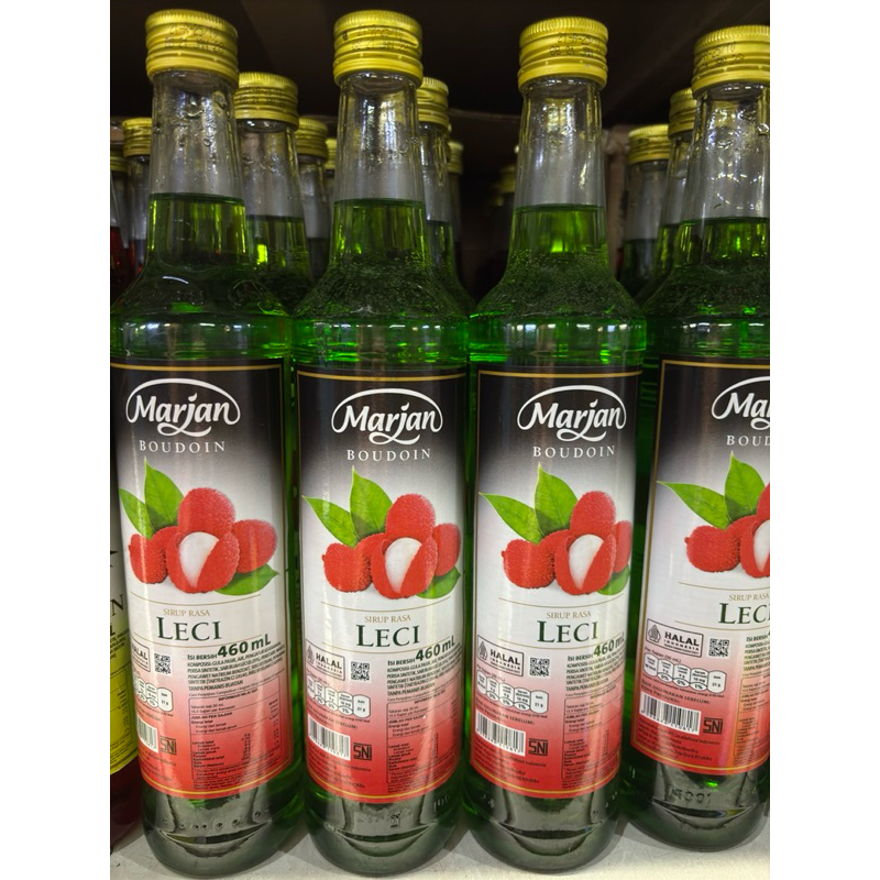 

Marjan Syrup Botol 460mL Moka| Vanila| Coco Pandan| Stroberi| Leci