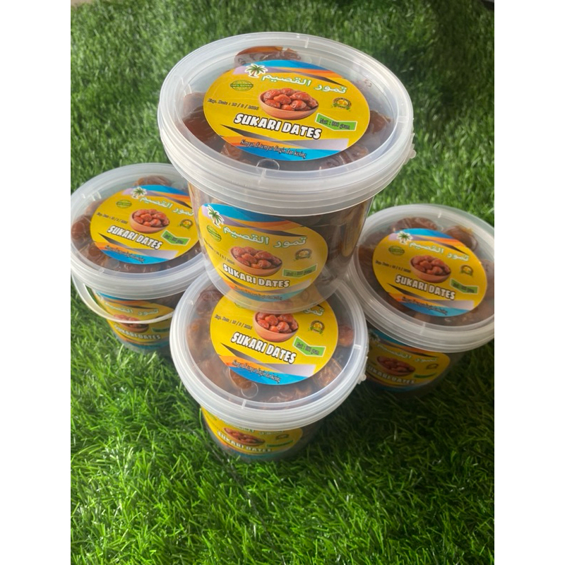 

Kurma Sukkari Kemasan Toples 500 dan 800gr