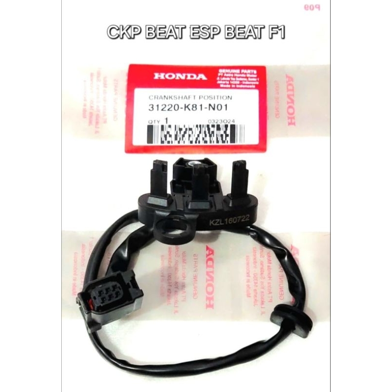 Sensor Ckp Beat F1 Pop Esp Street Scoppy F1 New Original