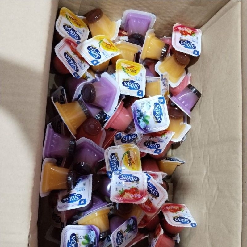 

JELLY SILKY PUDDING MIX FRUIT KEMASAN DUS 5KG- karton