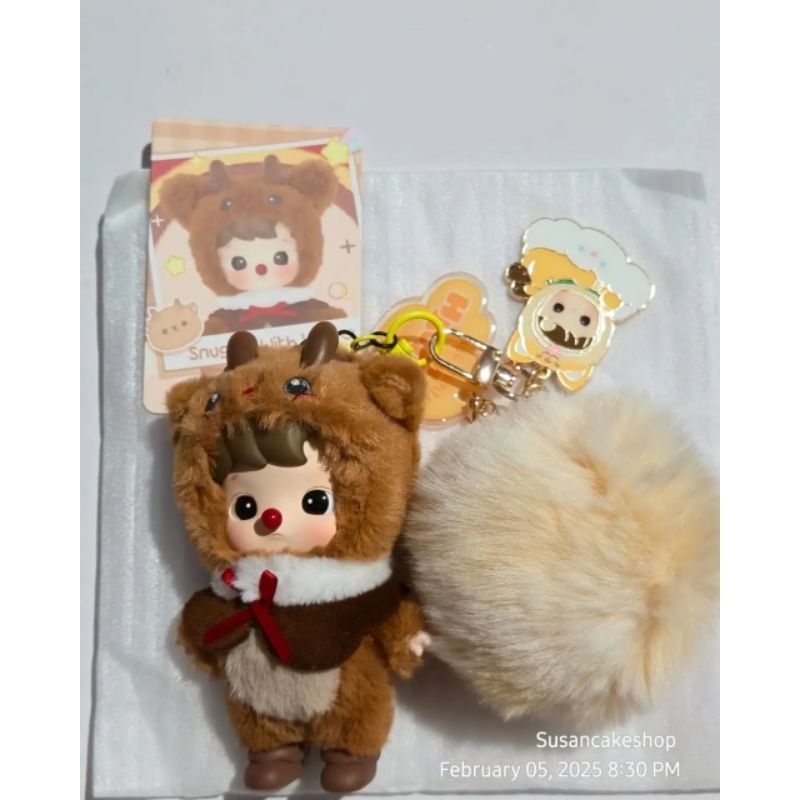 (Custom) Ganci Snuggle With You Modified Version (Terima Request) Made from Original Pop Mart keycha