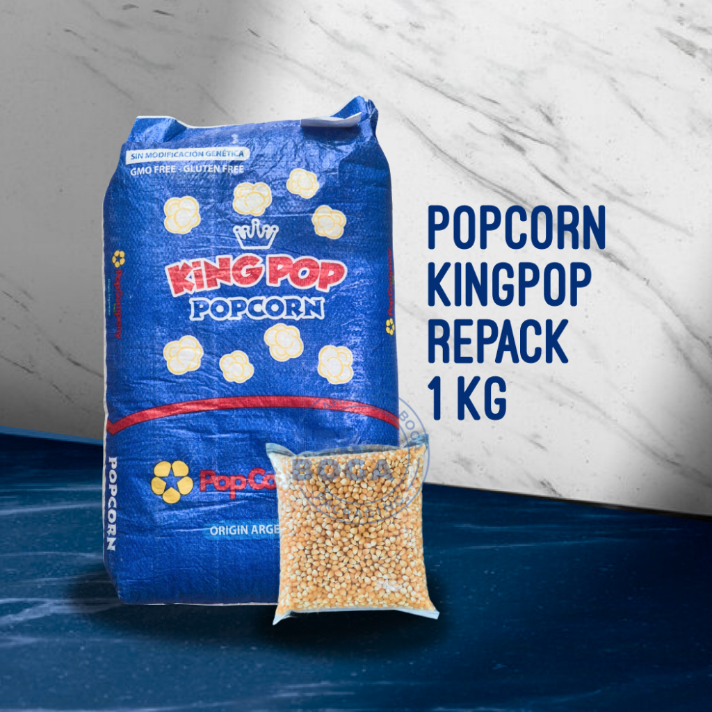 

( Rpeack ) Popcorn KingPop ( 1 Kg ) Jagung King Pop Corn