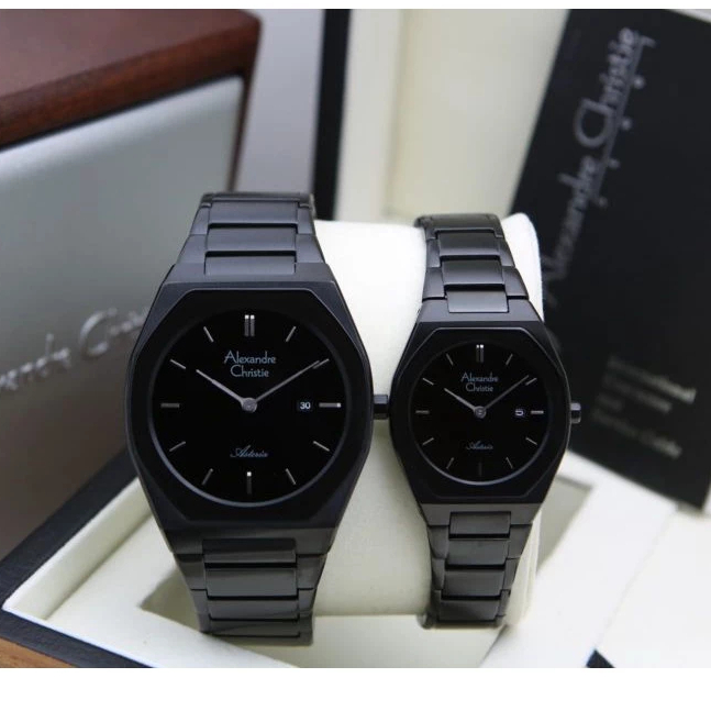 ORIGINAL JAM TANGAN ALEXANDRE CHRISTIE PRIA WANITA COUPLE AC GARANSI RESMI ALEXANDER CRISTIE 8410 86