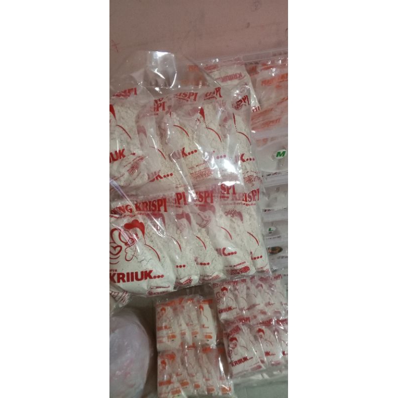 

Tepung krispi jagonya kriiukk.. 1 ball 10pcs