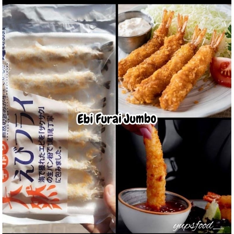 

Frozen Bandung Ebi Furai isi 6 Jumbo ,,Udang Tepung paket harap pesan bublewrap