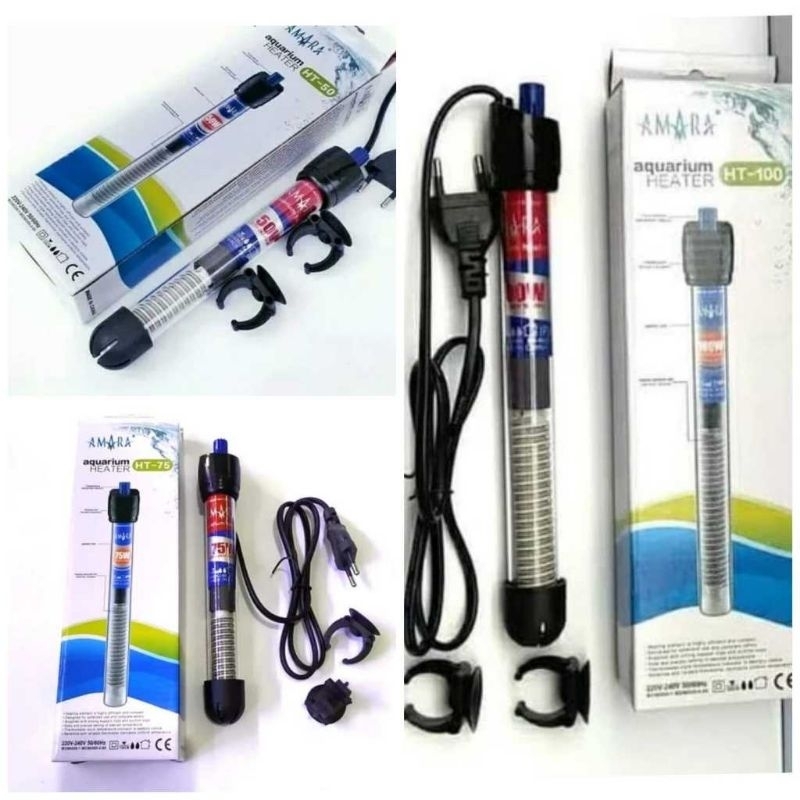 waterheater water heater aquarium Amara 50,75,100 Watt heater aquarium
