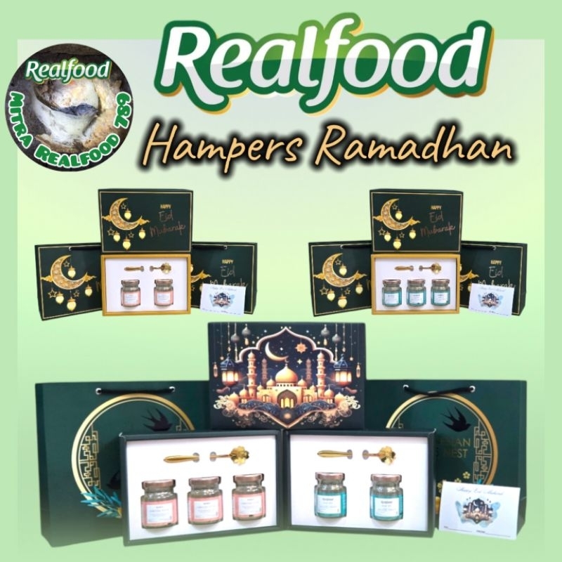 

Hampers Realfood Edisi Lebaran Idul Fitri Ramadhan ( 2/3 Jar ) Isi Minuman Sarang Burung Walet & Chicken Bone Broth