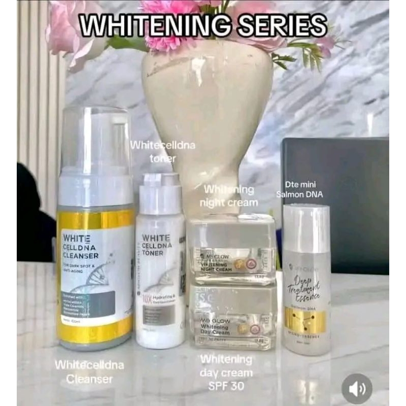 ms glow whitening series 1paket