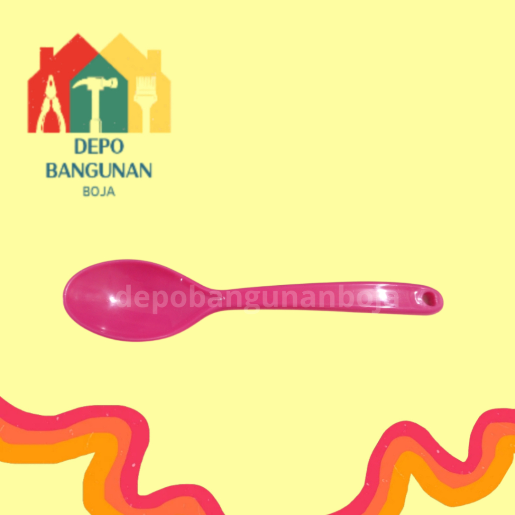 Sendok Plastik Warna / Sendok Plastik / Sendok