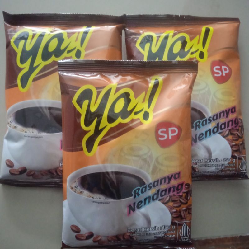 

3 pcs kopi bubuk YA! By kapal api 150 gram