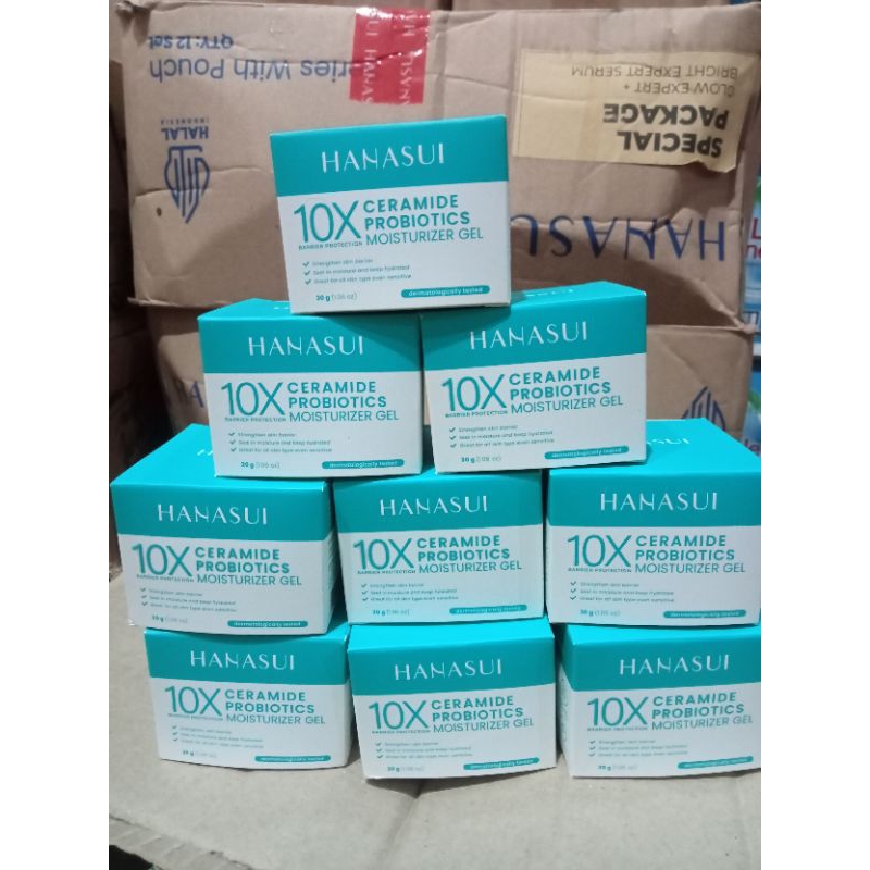 Hanasui Ceramide Probiotics Moisturizer Gel 30gr
