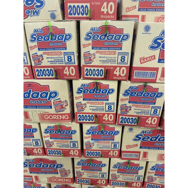 

sedap goreng 1dus isi 40pcs