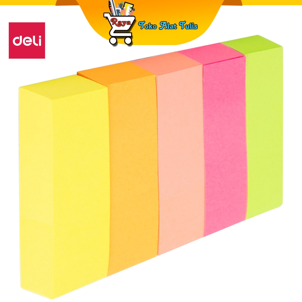 

Deli Sticky notes Index Tabs Lima Warna 100 sheet EA11202