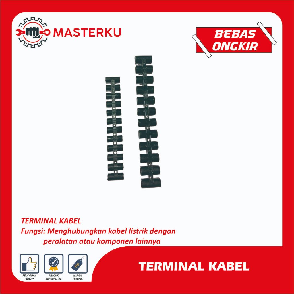 TERMINAL KABEL / PENGHUBUNG KABEL /Koneksi Kabel / Terminal Kabel Listrik