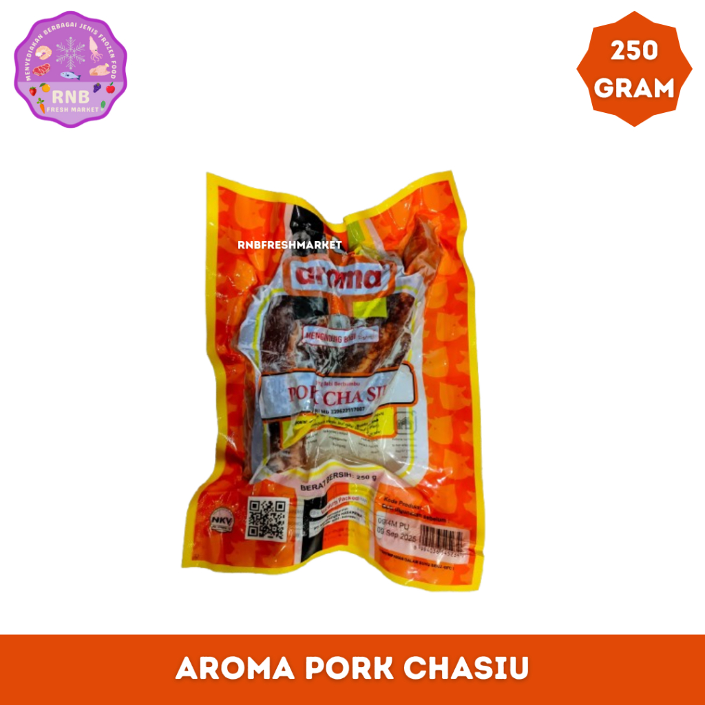 

Aroma Pork Chasiu (non halal) Netto 250 Gram