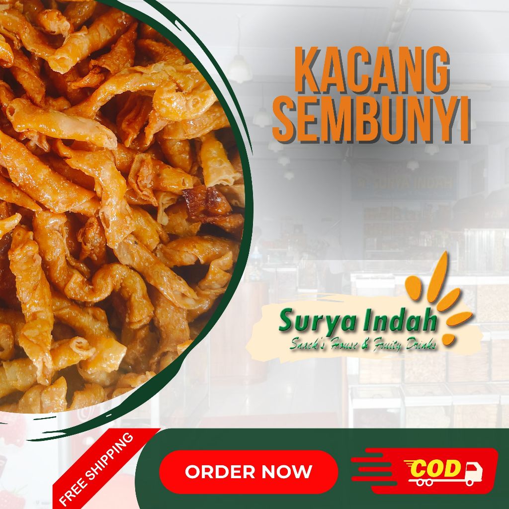 

Kacang Sembunyi Krispy Manis Los 100gr Surya Indah Jombang