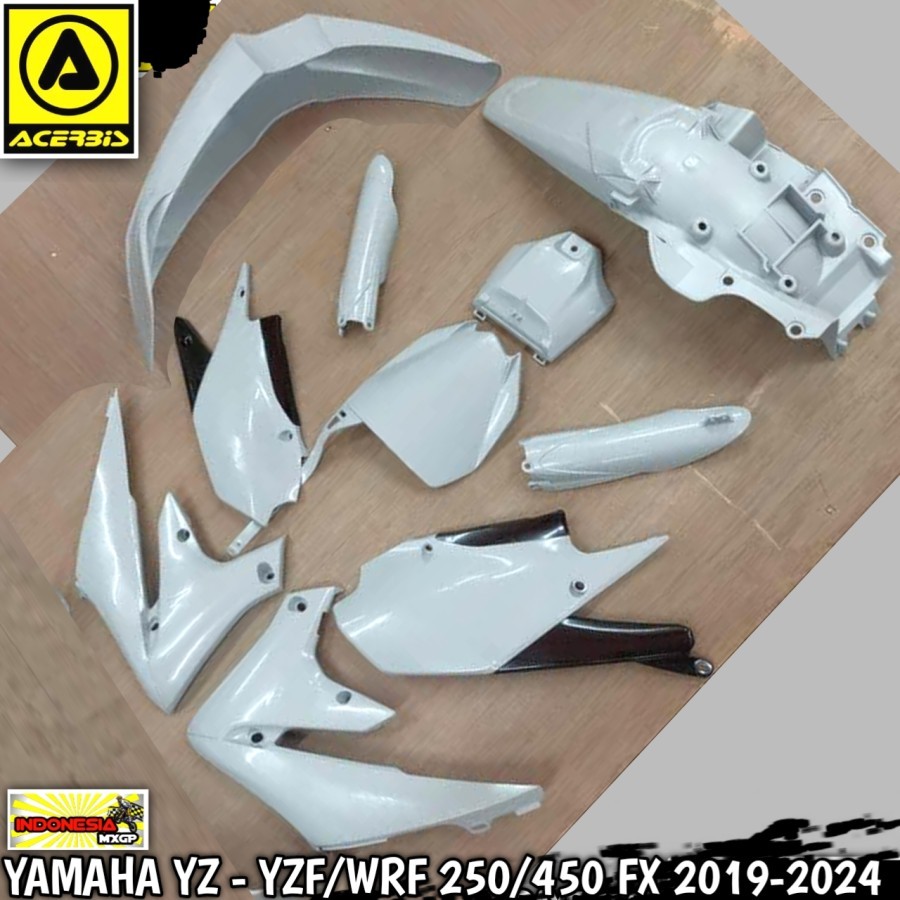 YAMAHA YZ - YZF WRF 250 450 FX 2018 2019 2020 2021 2022 2023 2024 - ACERBIS COMPLETE PLASTIK KIT - C