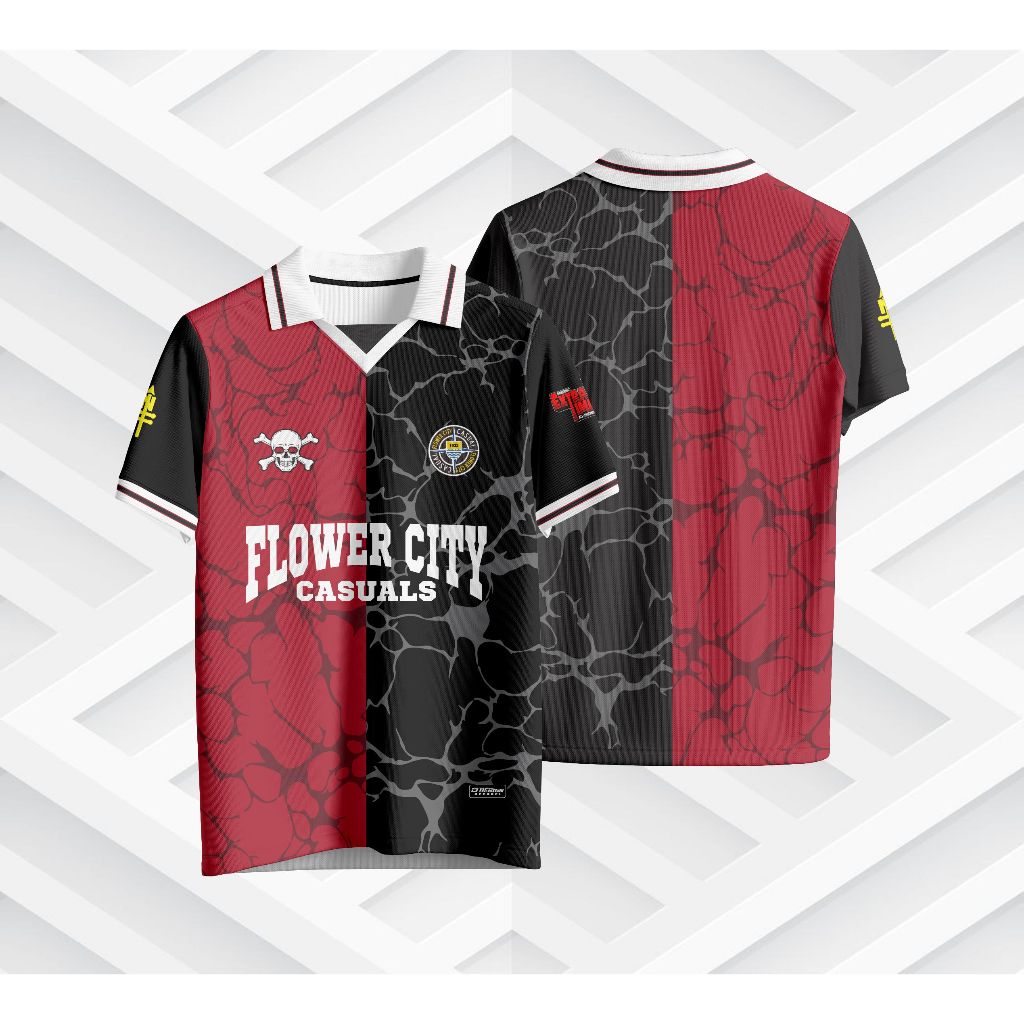 JERSEY FULL PRINT // JERSEY CASUAL // FLOWER CITY // JERSEY PERSIB