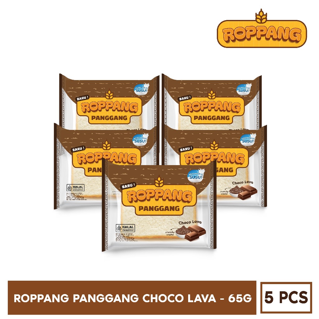 

Roppang Panggang Rasa Choco Lava (Isi 5 Pcs)