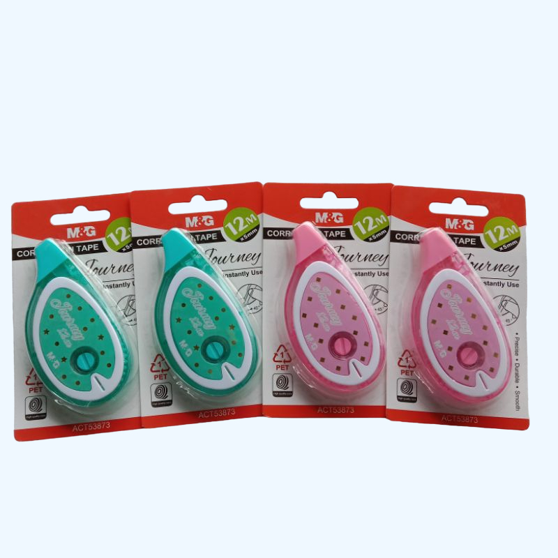 

Correction Tape M&G ACT53873/ Tipex Kertas Roll Ecer / Pita Koreksi 12 Meter