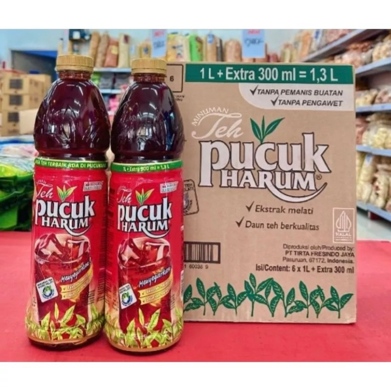 

Pucuk 1300ml teh Pucuk Jumbo