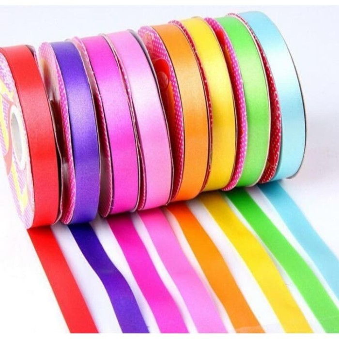 

1 Pcs Pita Jepang / Ribbon Foil Jepang Lebar 2 cm Panjang 13M Alat Décor 1303/1304