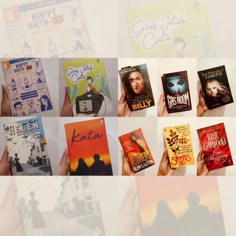 Novel Kata PL | Teluk Alaska PL | Helen dan Sukanta PL | Happy Birth-die PL | Salah Jatuh Cinta PL |