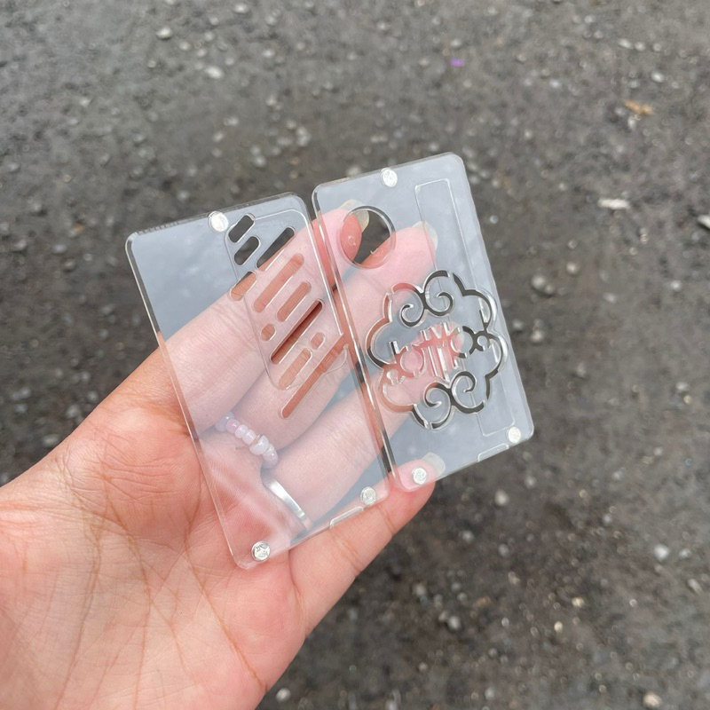 

ACRYLIC PANEL CLEAR LOGO PATTERN DOTV2