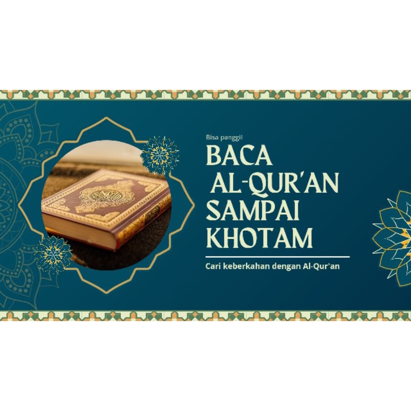 jasa khotam Al-qur'an/pembacaan Al-qur'an