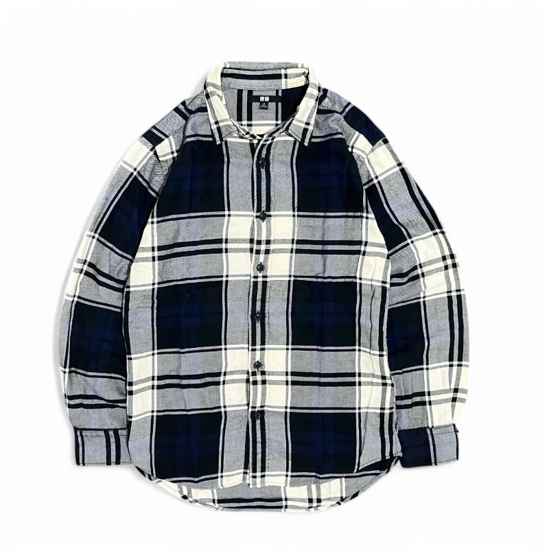Uniqlo Flannel Shirt | Kemeja Flannel Uniqlo