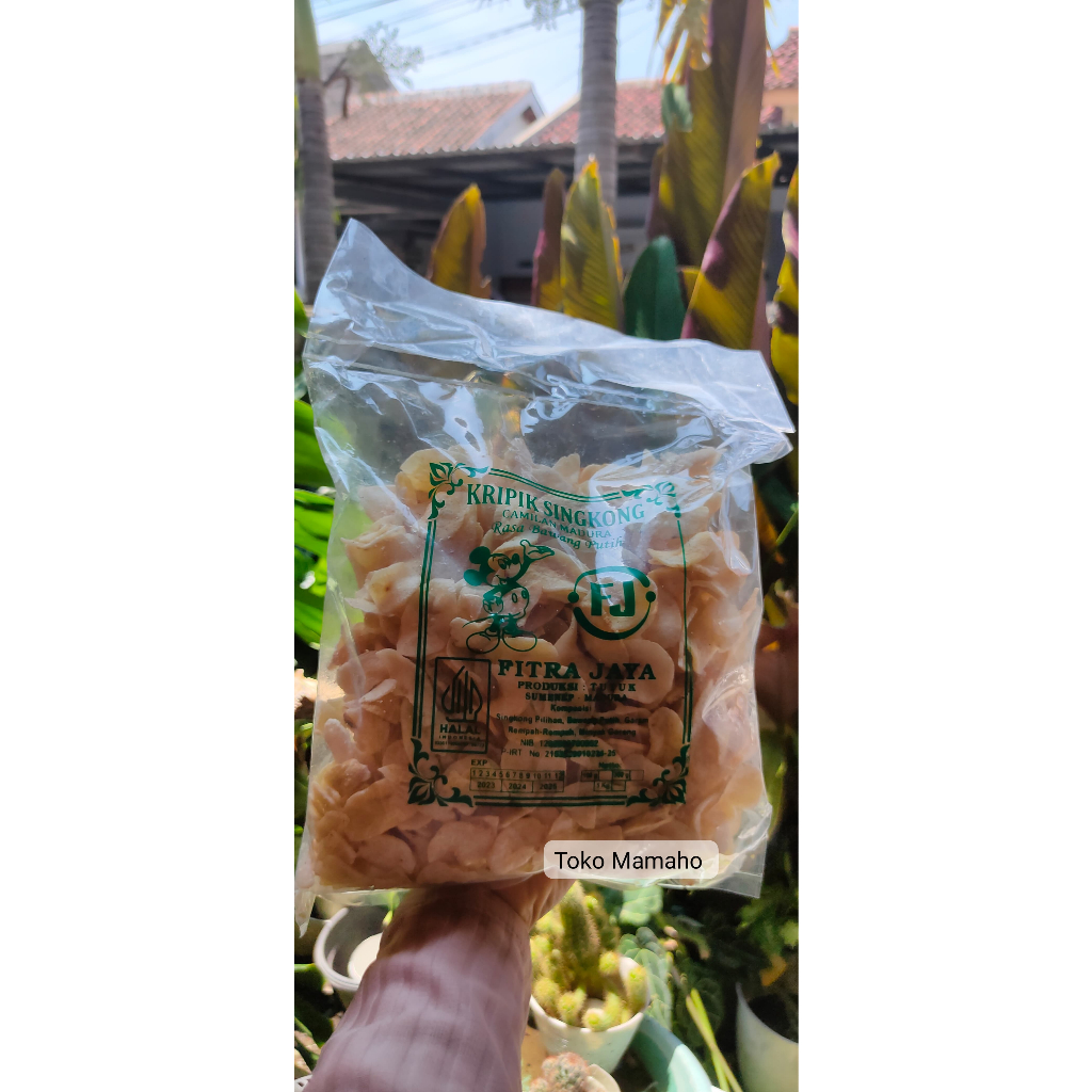 

KERIPIK SINGKONG MADURA ORI/KEMASAN 500gr