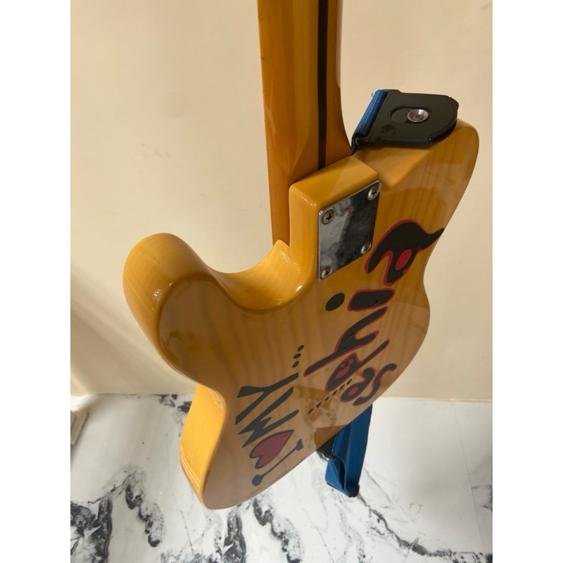 [ORIGINAL] Fender Squier Telecaster Eross Candra Signature - Gitar Elektrik Original + Bonus Tas