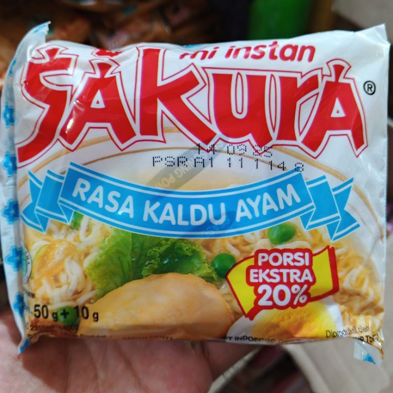 

[tobekasi] 1 dus isi 40 pcs Mie Sakura Mie Instan Kuah Sakura Instan Noodle Rasa Kaldu Ayam