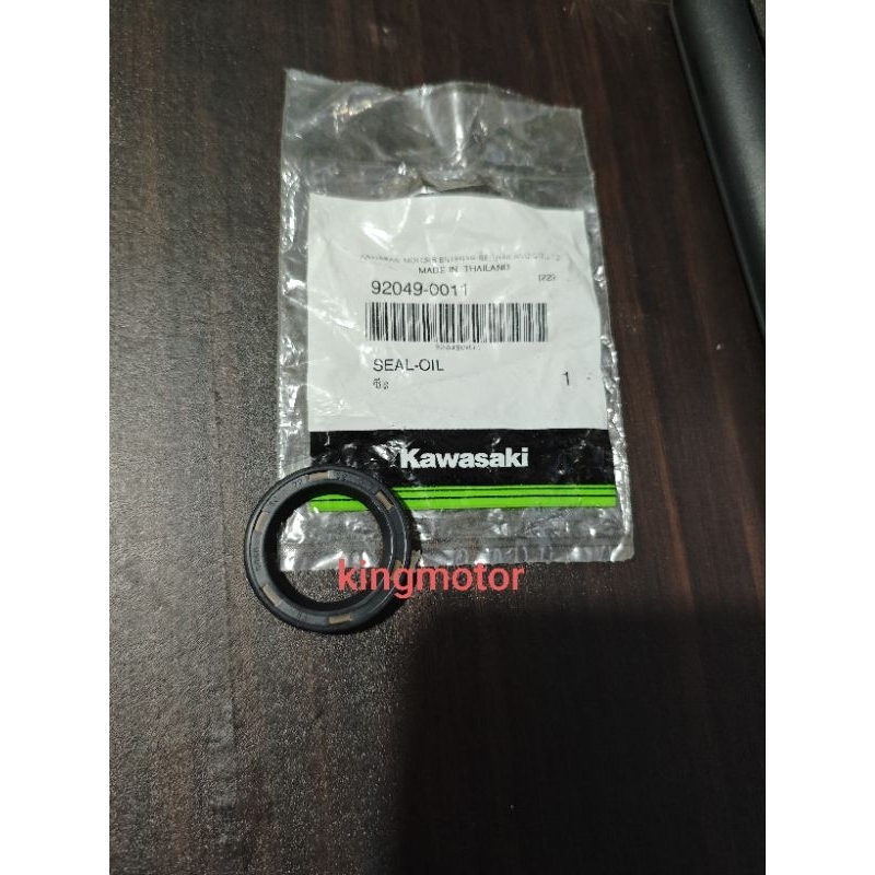 SEAL SIL AS GEAR GIR DEPAN KLX 150 92049-0011 ORI ASLI ORIGINAL KAWASAKI