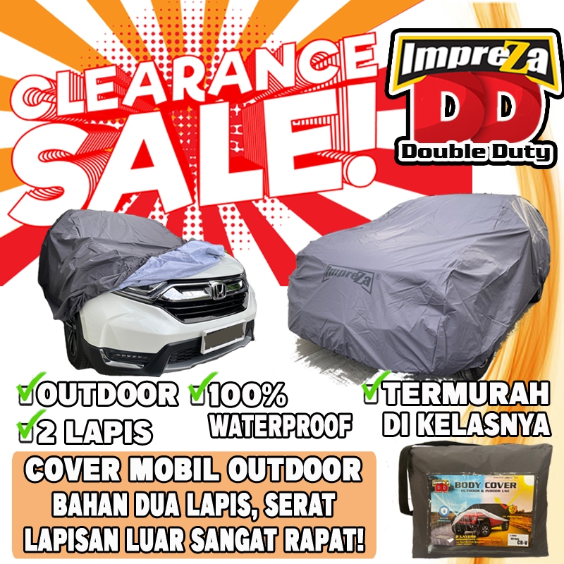 IMPREZA DD XL2 Accord Camry Teana Mazda 6 BMW Seri 5 X4 GLB E Class - Cover Mobil Outdoor aman warna
