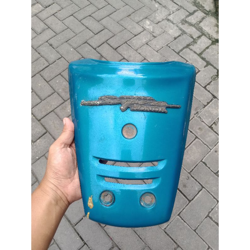 panel dasi Supra lama biru tosca